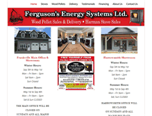 Tablet Screenshot of fergusonsenergysystems.com